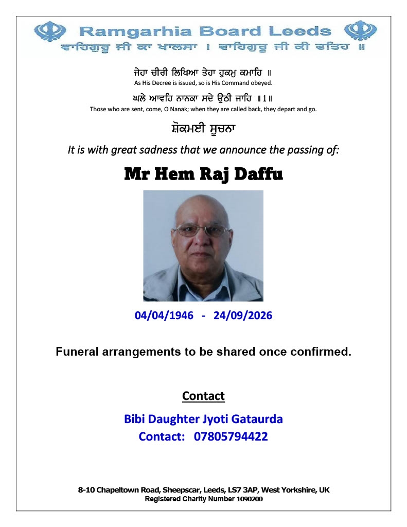 Mr Ham Raj Daffu